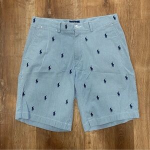 Polo Ralph Lauren Men’s Shorts Size 31 Seersucker Stretch Classic Fit